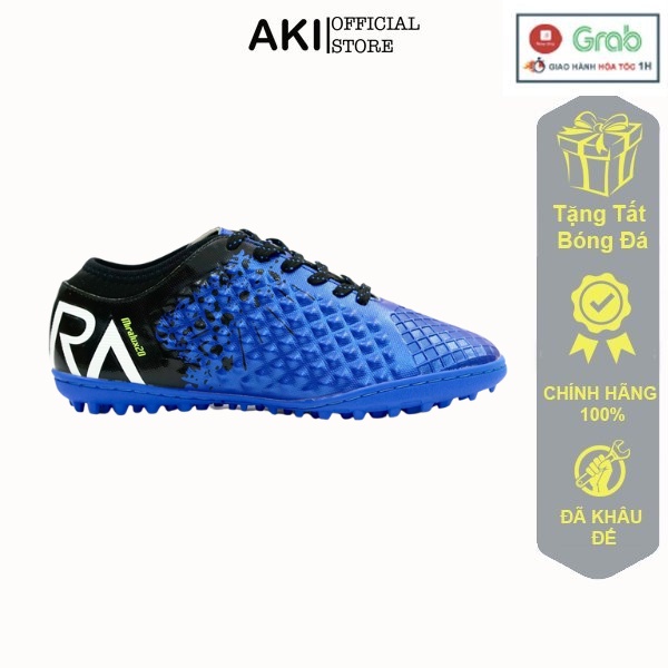 Giày Đá Bóng Trẻ Em Mira Lux 20 Kid Xanh Dương Thể Thao Chính Hãng, Giày Đá Banh Cỏ Nhân Tạo Giá Rẻ Mềm Đẹp - Lk002