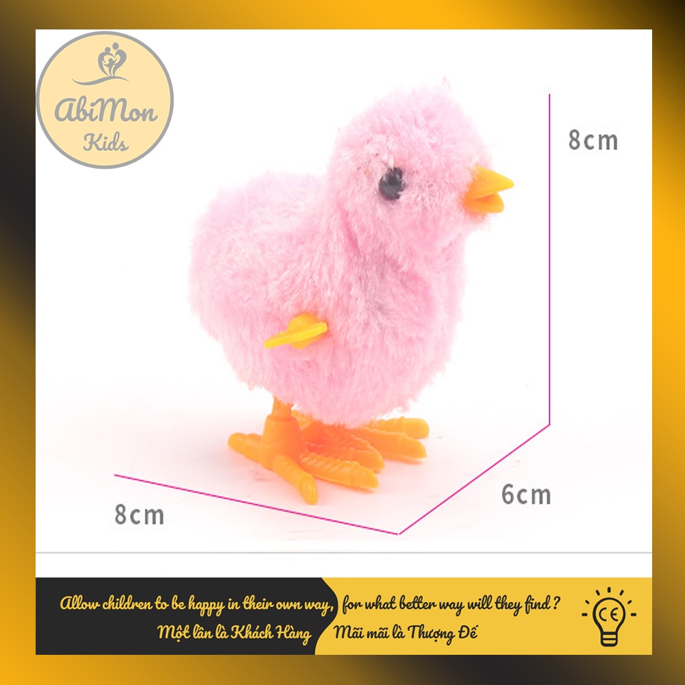 Đồ Chơi Con Gà Vặn Dây Cót Đáng Yêu Cho Bé ☘️ Montessori cao cấp ✨ Đồ chơi Gỗ - Giáo Dục - An toàn - Thông minh