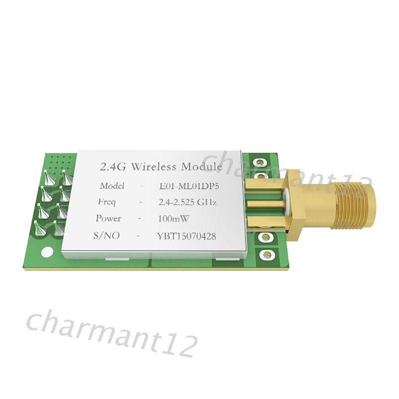 Bộ Thu Phát Tín Hiệu Không Dây E01-Ml01Dp5 Spi Nrf24L01P 2.4ghz 100mw Sma Nrf24L01P Rf