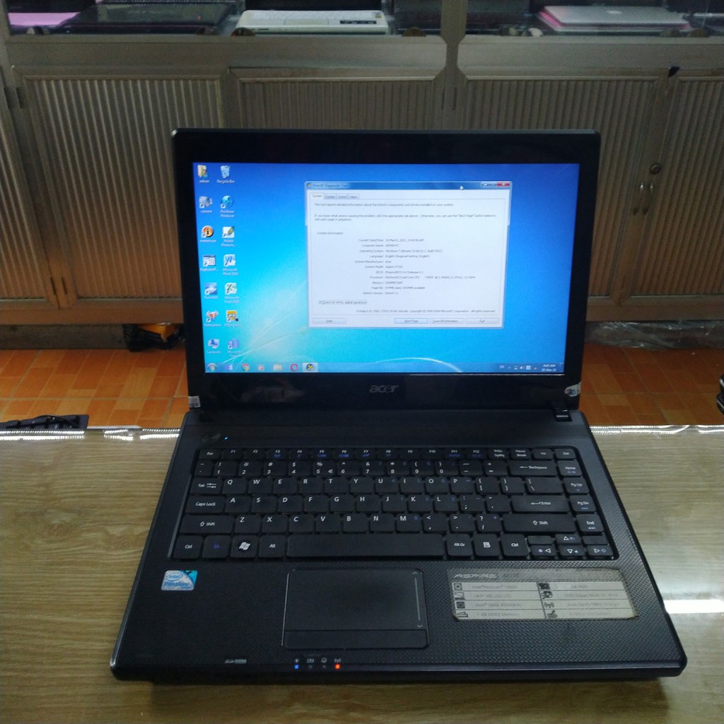 Laptop acer 4730 2z chip Intel T4500 RAM 2GB ổ 160gb máy vỏ sần chống xước đẹp | BigBuy360 - bigbuy360.vn