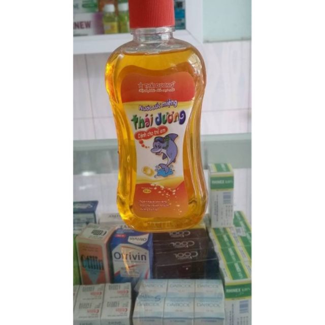 NƯỚC SÚC MIỆNG THÁI DƯƠNG  trè em 250ml