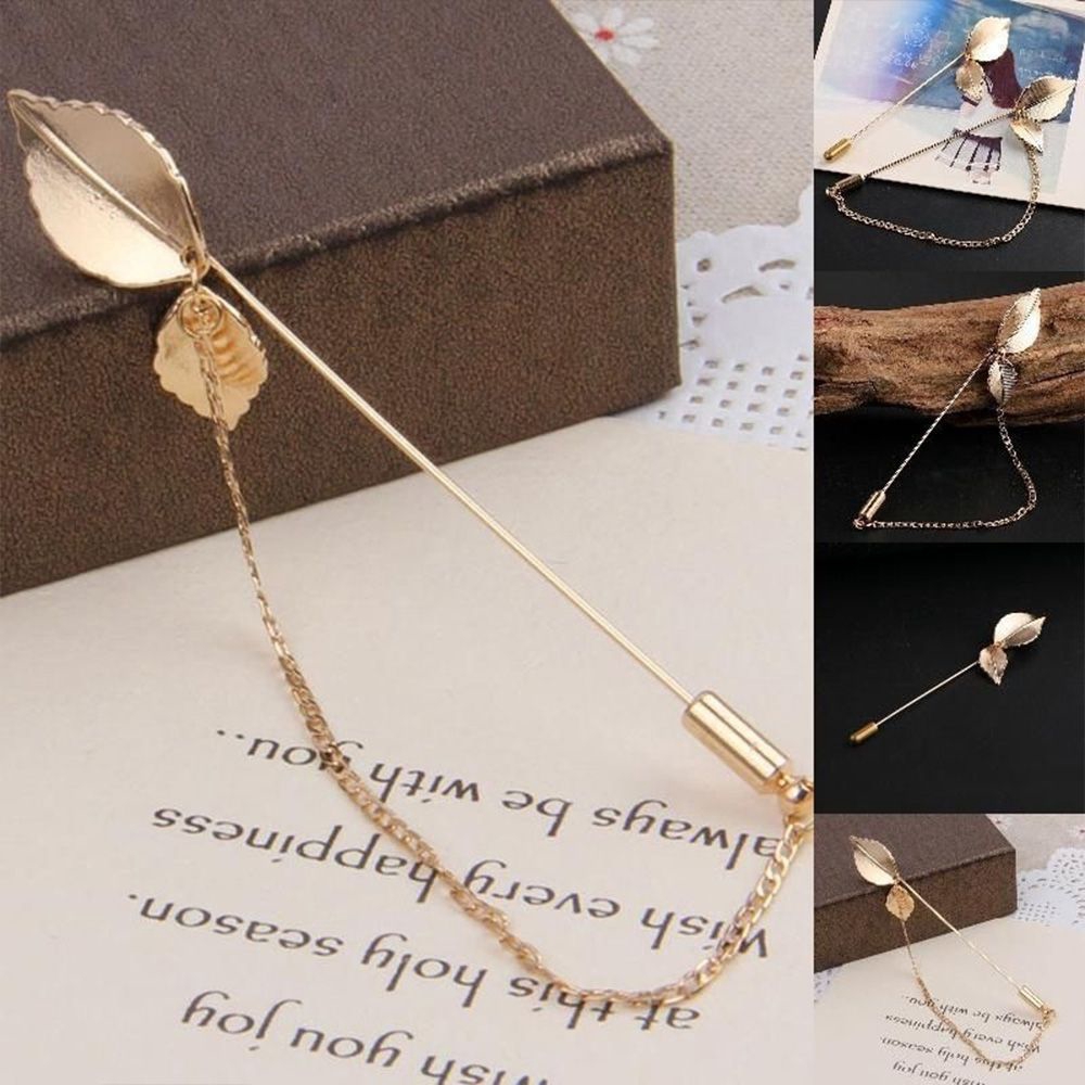 Cài áo hình chiếc lá phong cách cổ điển thanh lịch dành cho cả nam và nữ