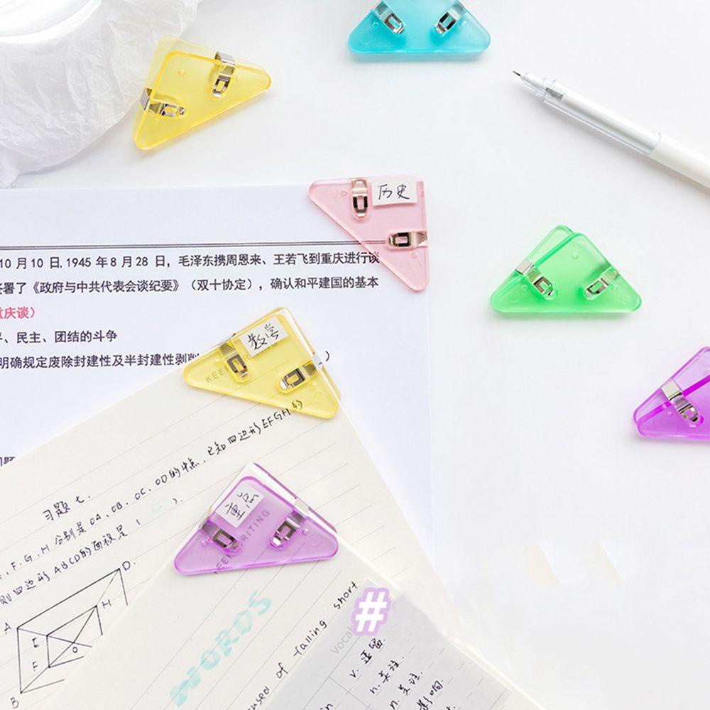 Bộ 5 Kẹp Góc Bàn Màu Sắc Cầu Vồng