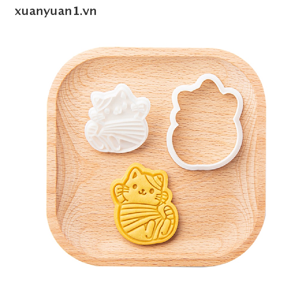 Khuôn Làm Bánh Quy Hình Mèo Con Xinh Xắn