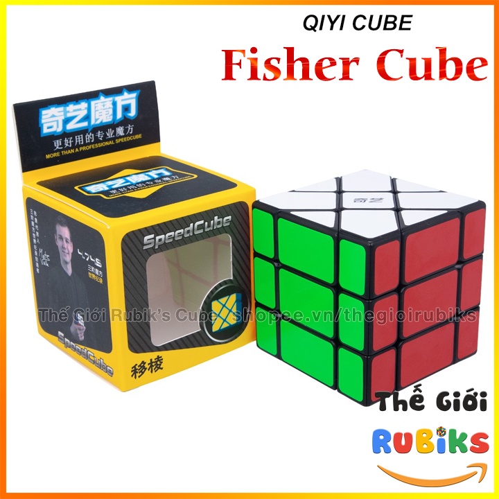 Rubik Fisher QiYi YiLeng Rubic Biến Thể 3x3 Khối Lập Phương 3 Tầng Đồ Chơi Thông Minh