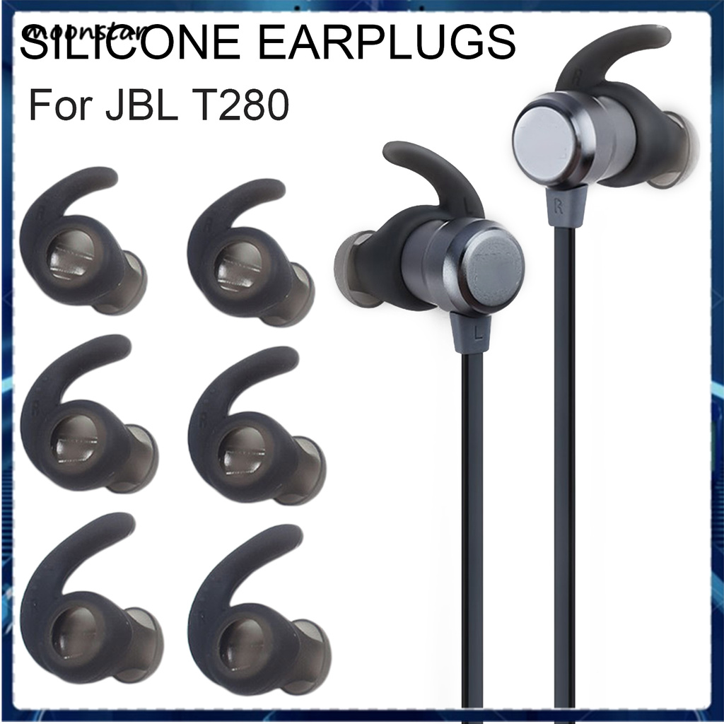 Set 3 Cặp Nút Silicon Chống Bụi Cho Tai Nghe Jbl T280Bt | BigBuy360 - bigbuy360.vn