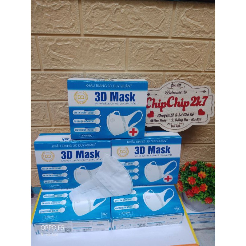 (Chính hãng) Hộp khẩu trang 3D mask công nghệ Nhật 50 cái | BigBuy360 - bigbuy360.vn