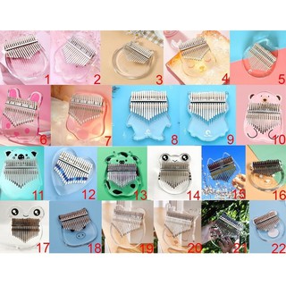 Đàn Kalimba Pha Lê Trong Suốt - Pha Lê Rainbow - Full Phụ Kiện AR991