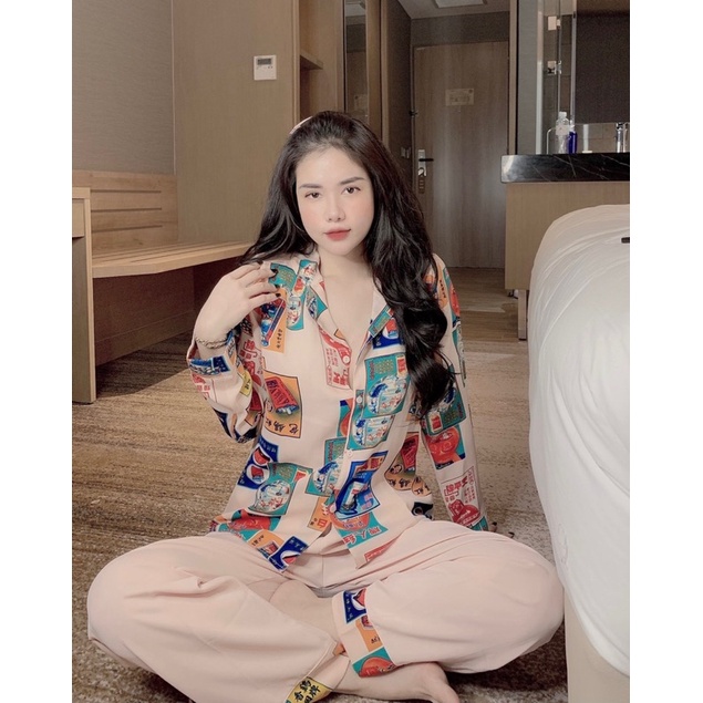 Bộ Lụa Mango Tay Dài Siêu Hot [cao cấp][kèm ảnh thật]