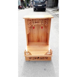 Bàn thờ thần tài ông địa gỗ xoan
