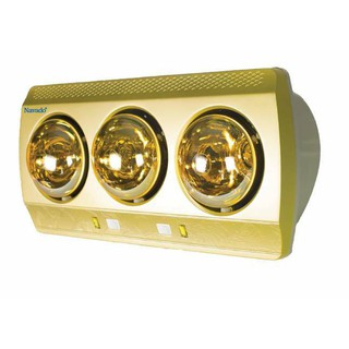 Đèn sưởi nhà tắm Navado 3 bóng NAV8003V, sử dụng bóng chống nổ,  sản xuất tại Việt nam, bảo hành 5 năm chính hãng