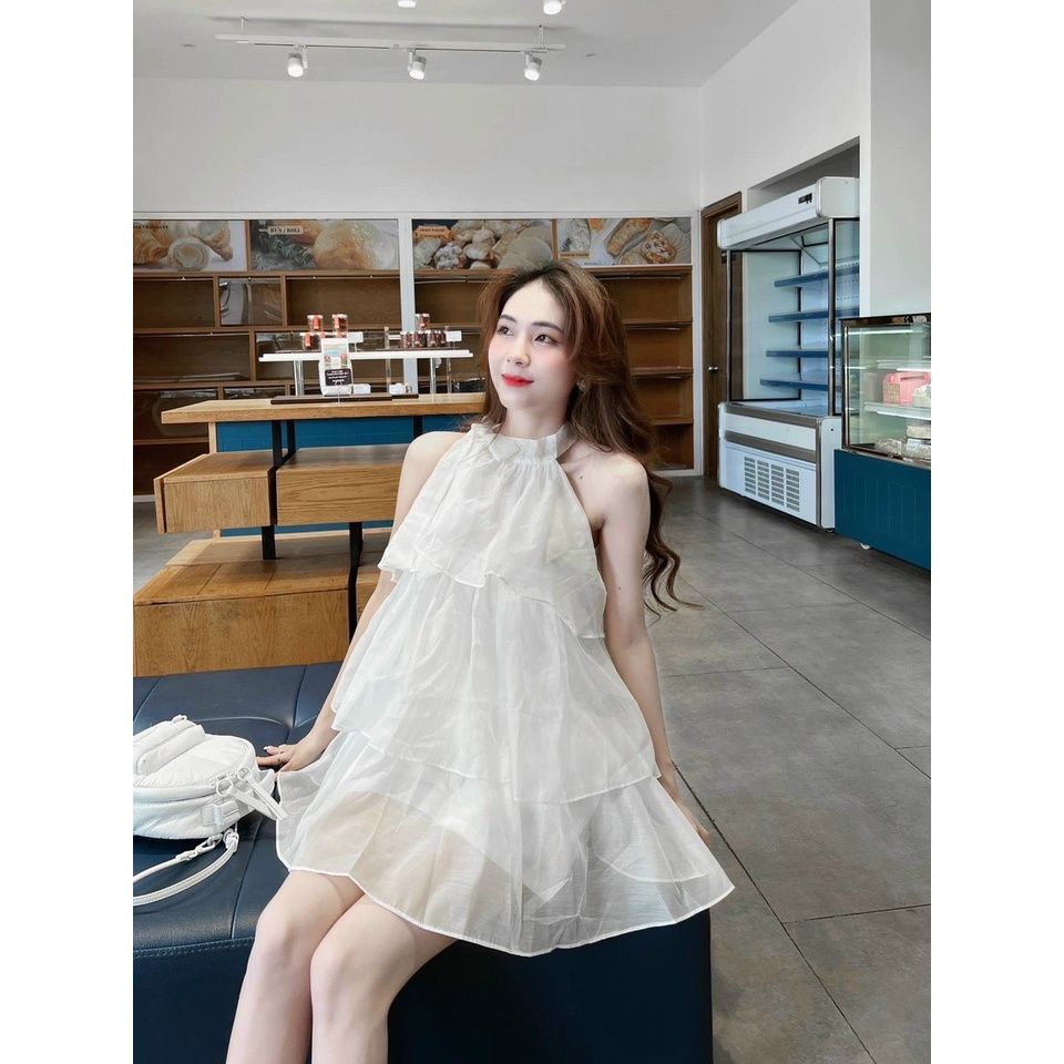 GKM_FREESHIP Sét Đồ Nữ Áo Yếm Kèm Quần Chất Liệu Voan Mềm Mại thiết kế tinh tế đa phong cách LUNA DSS
