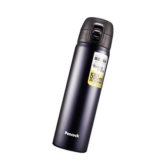 Bình Du Lịch Giữ Nhiệt Nhật Bản 550ML_PEACOCK_WMY-55