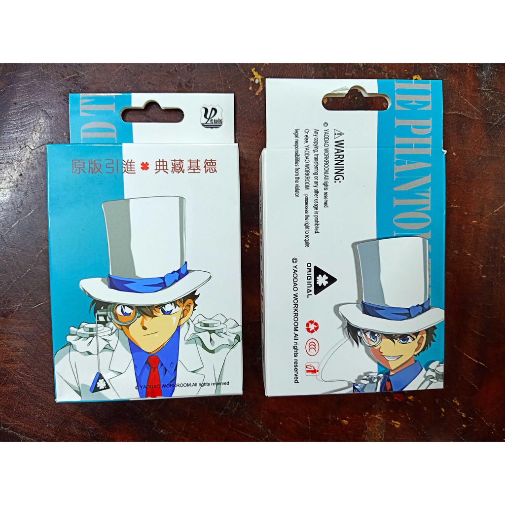 Bộ bài Tây Siêu Đạo Chích KID  , bộ Tú 54 lá in hình anime manga dễ thương siêu độc đáo
