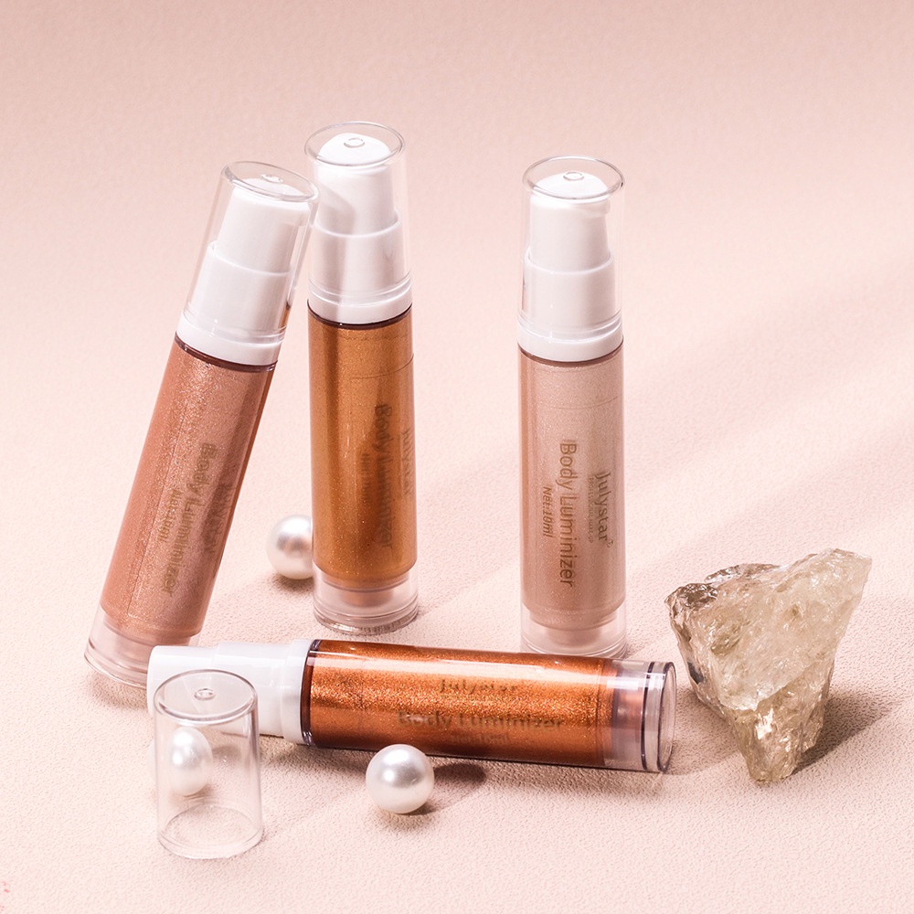 Kem Bắt Sáng Dạng Lỏng Màu Đơn Sắc Phân Cực Làm Sáng Da Mặt / Toàn Thân Thương Hiệu