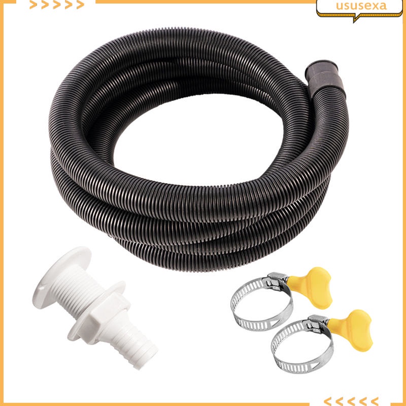 Bộ ống bơm nhựa đường kính 3/4 inch kèm 2 kẹp và vòng đệm 6.6ft | BigBuy360 - bigbuy360.vn