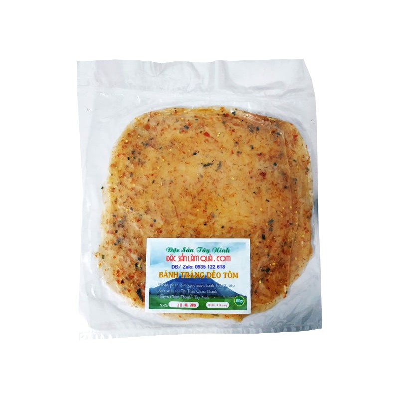 Bánh tráng tôm dẻo
