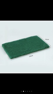 Miếng rửa xanh cọ xong rửa chén