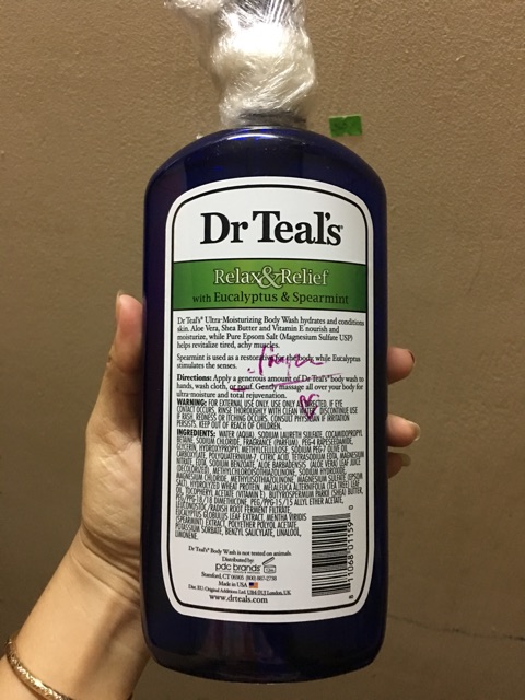 Sữa tắm Dr.Teal’s - sữa tắm trị mụn lưng, nấm da, ngứa da. | BigBuy360 - bigbuy360.vn