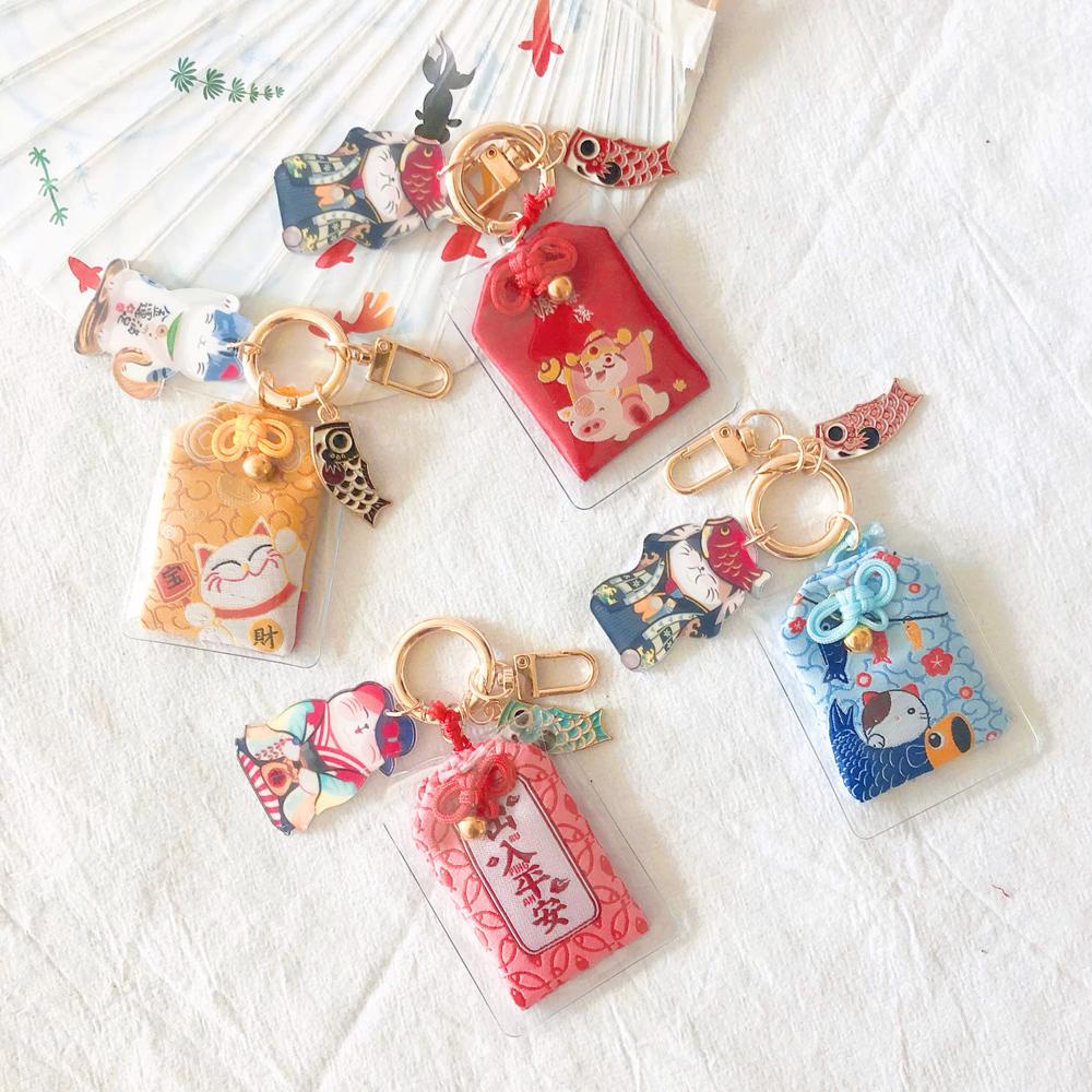 Móc Khóa Hình PEWANY Maneki Neko Dễ Thương