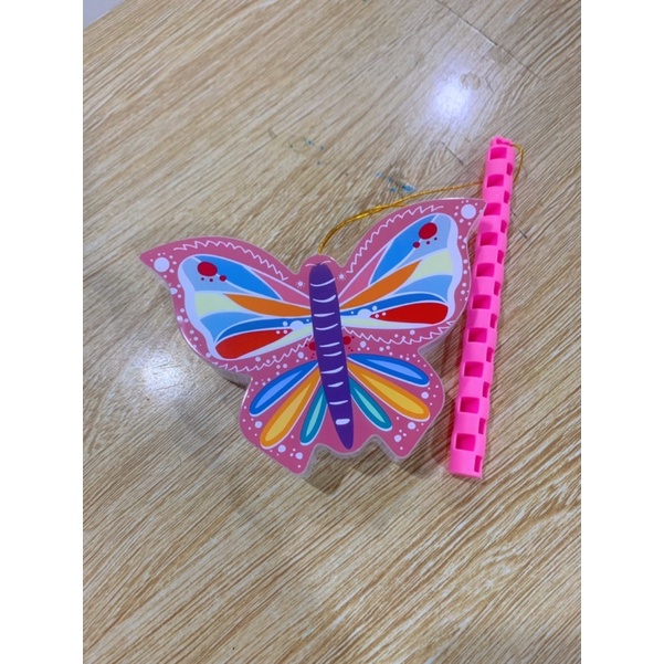 Đèn Lồng Trung Thu - Đèn Nhựa Có Đèn Ngựa Pony Hồng