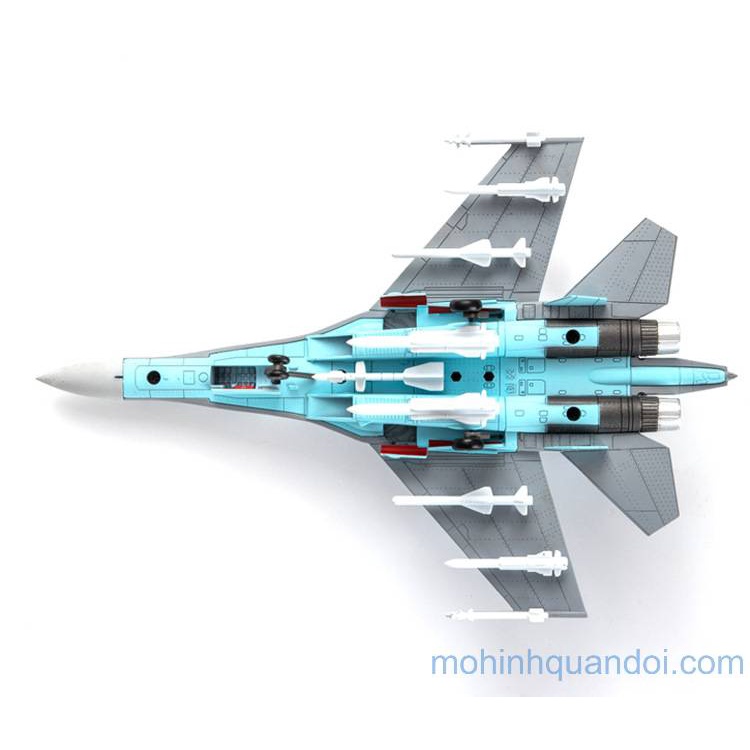 Mô hình máy bay Su-35 nhỏ Hợp kim Dài 15cm