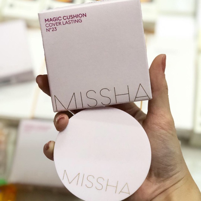 Phấn nước Missha Magic Cushion cover lasting SPF 50+ PA+++