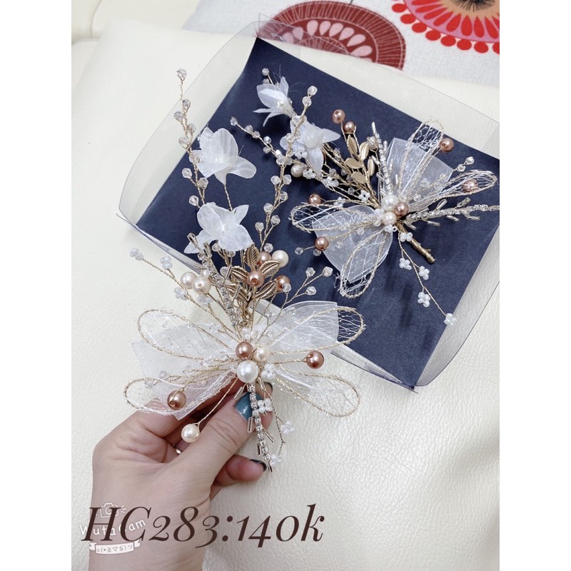 cài tóc cô dâu (mẫu cài HC283)