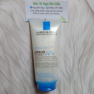 ✅[CHÍNH HÃNG] La Roche Posay Sữa Rữa Mặt Và Tắm Cho Da Nhạy Cảm Lipikar Syndet AP+ 200ml
