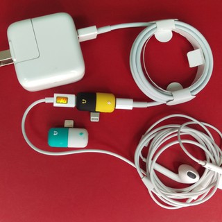 [Mã ELMSM3 giảm 20K đơn bất kì] Cáp chuyển iphone 7 2 in 1 gồm đầu sạc và jack 3.5 hình viên thuốc - HÀNG NHẬP KHẨU