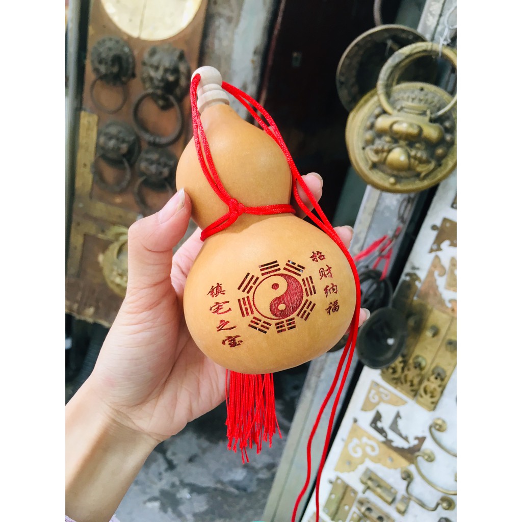 Quả Bầu Hồ lô Quả bầu thật treo phòng ngủ đàu giường vật phẩm phong thủy