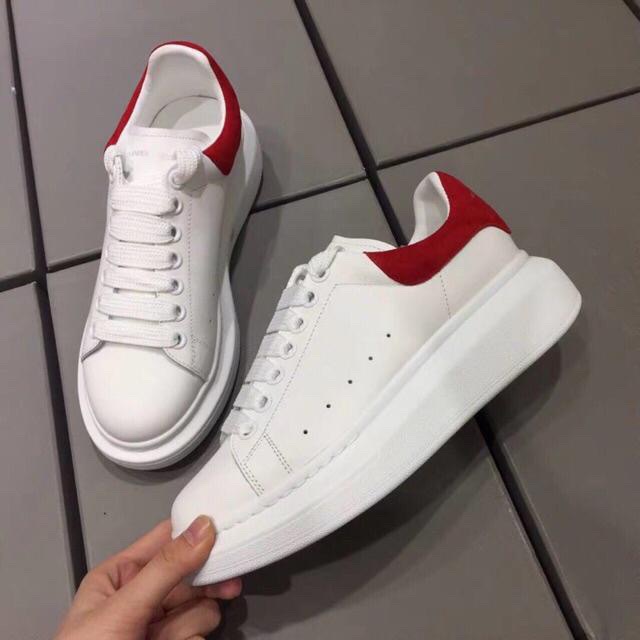 Giày Nam MC gót nỉ trắng đỏ ( lưu ý trắng gót đỏ ) | BigBuy360 - bigbuy360.vn