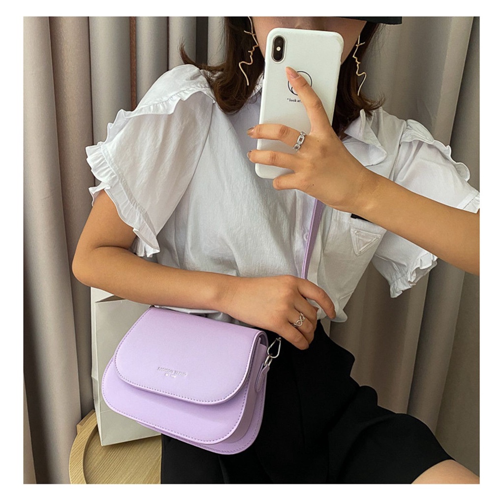 Túi xách da PU thời trang retro cho nữ