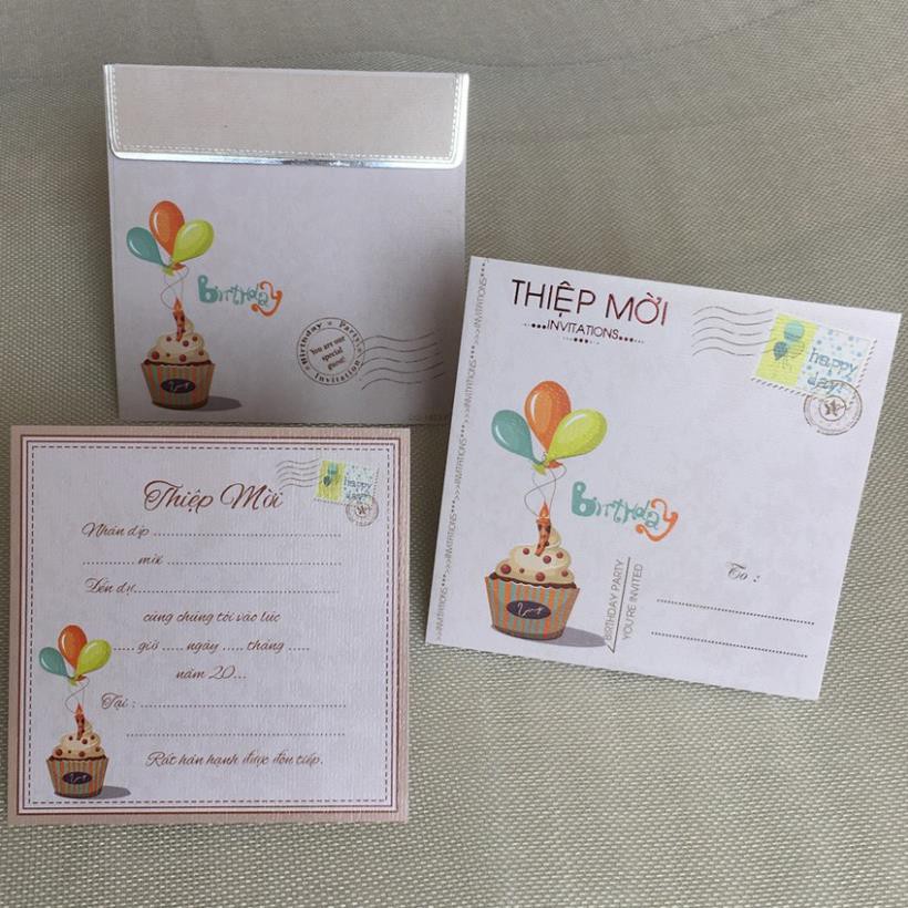 ✅|𝐗𝐚̉ 𝐊𝐡𝐨| Thiệp Mời Sinh Nhật, Thiệp Mời Thôi Nôi, Thiệp Mời Đầy Tháng Cho Bé