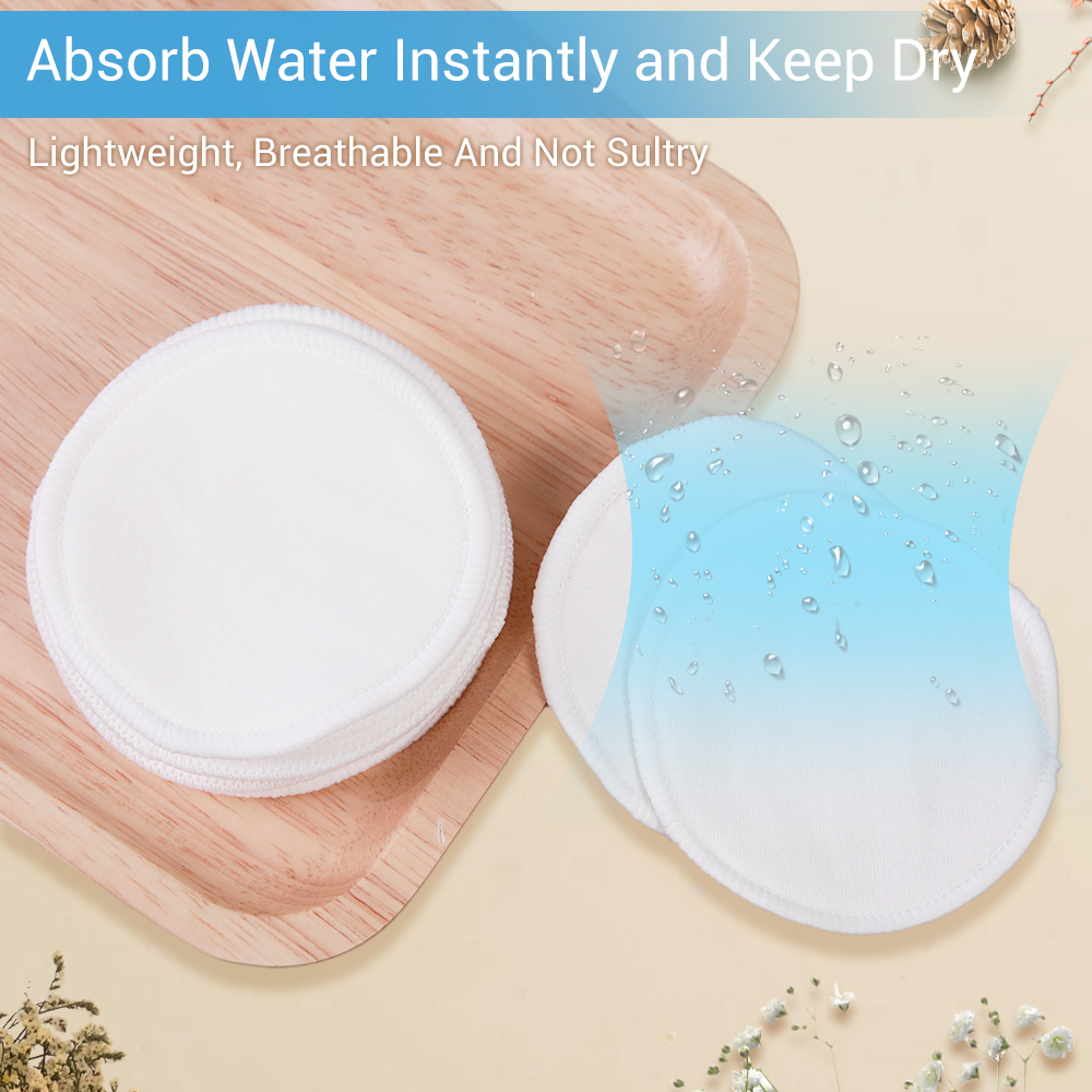 [Hàng mới về] Bông tẩy trang bằng cotton mềm mại có thể tái sử dụng bền bỉ