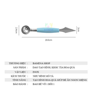 Dao tạo hình khắc tỉa hoa quả giúp bé ăn ngon miệng DC15
