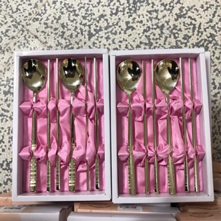 Bộ thìa đũa inox Hàn Quốc