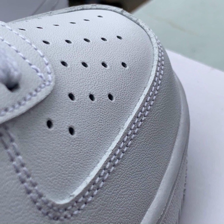 Giày Air Force 1 Vệt Đen,Giày AF1 trắng móc đen hàng đẹp dành cho Nam Nữ