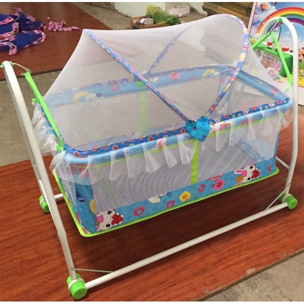 Nôi điện tự động 2 in 1 Khánh Ngọc