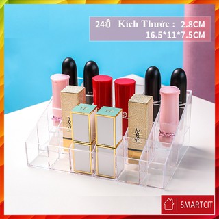 Khay Son 24 Ô - Khay Đựng Son 24 Ô Làm Từ Nhựa PP T3A3