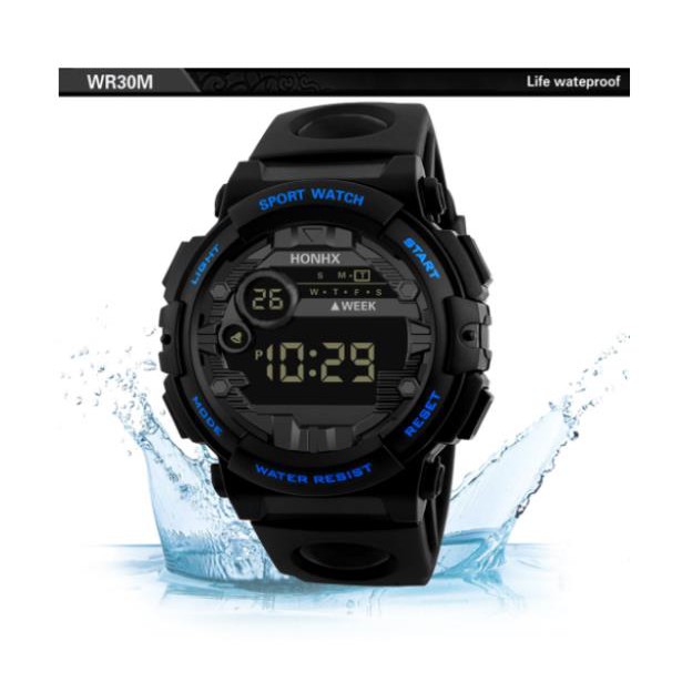 Đồng hồ thể thao HONHX nam nữ chống nước đèn nền Led | BigBuy360 - bigbuy360.vn
