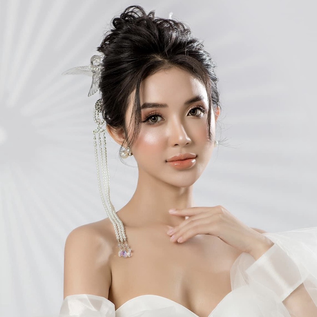Trâm Uyên Ương Cài Tóc Cô Dâu