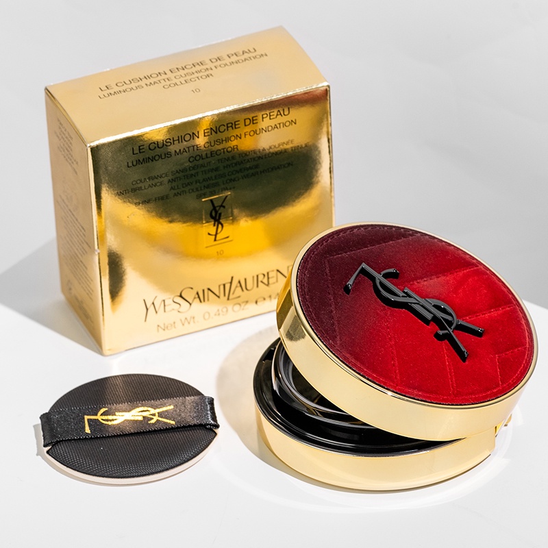 Saint Laurent Kem Nền BB / CC B10 / B20 Dạng Air Cushion Màu Đỏ Gradient Phiên Bản Giới Hạn Ngày Lễ Tình Nhân 2022