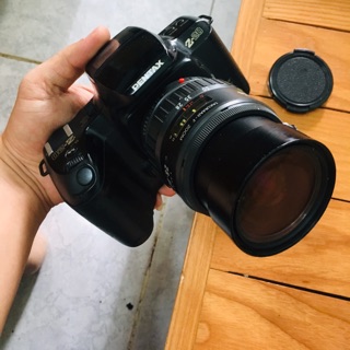 Máy ảnh film Pentax Z20 + lens Takumar macro 28-80