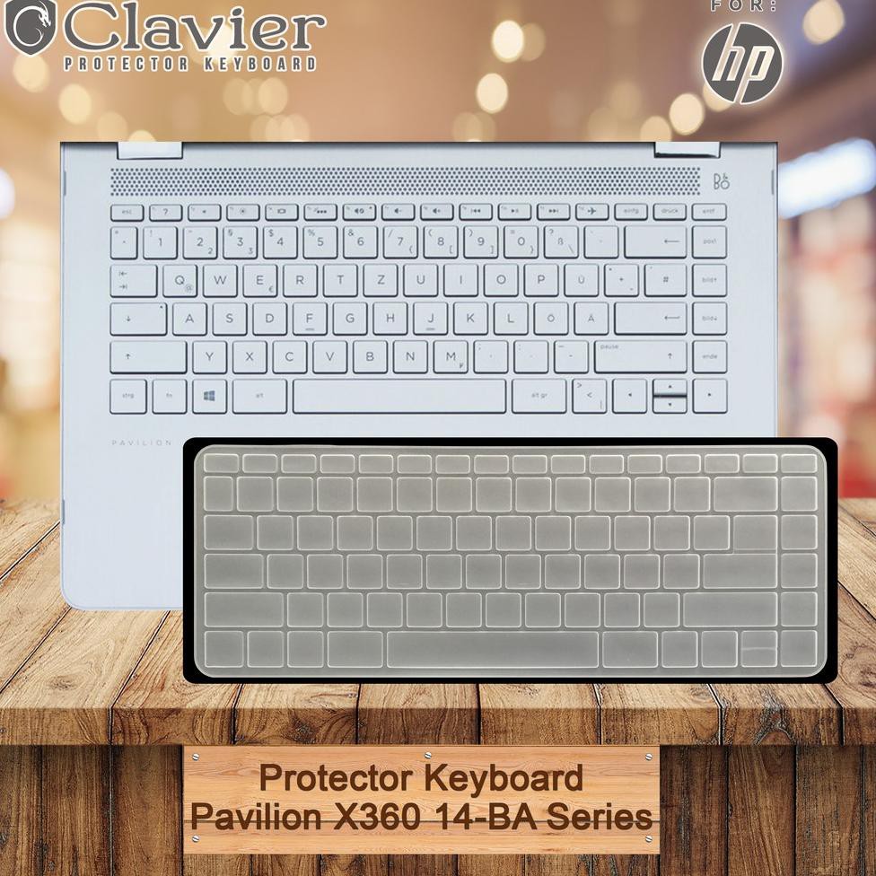 Miếng Silicon Bảo Vệ Bàn Phím Máy Tính CH7B0 Hp X360 14-BA090TX 14-BA091TX 14-BA161TX 72 ↕Bán Chạy