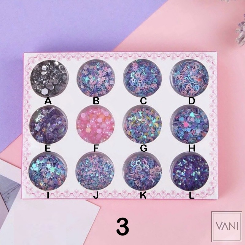 Nhũ Mắt Glitter Kim Tuyến Trang Điểm Make Up Lấp Lánh Korea  - Hoặc trang trí móng tay Nail - VANI STORE | BigBuy360 - bigbuy360.vn