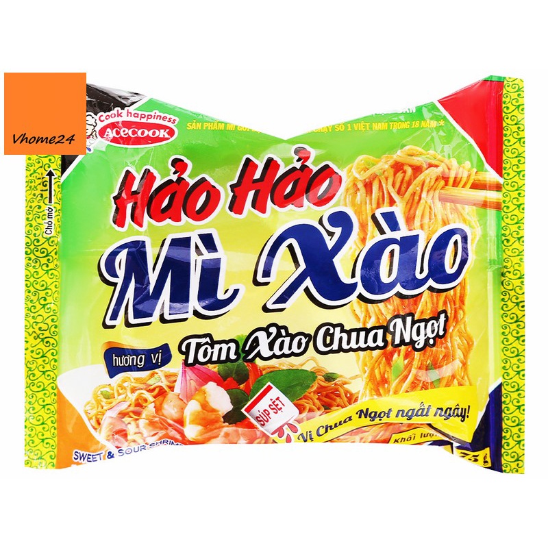 Mì xào Hảo Hảo tôm xào chua ngọt gói 75g
