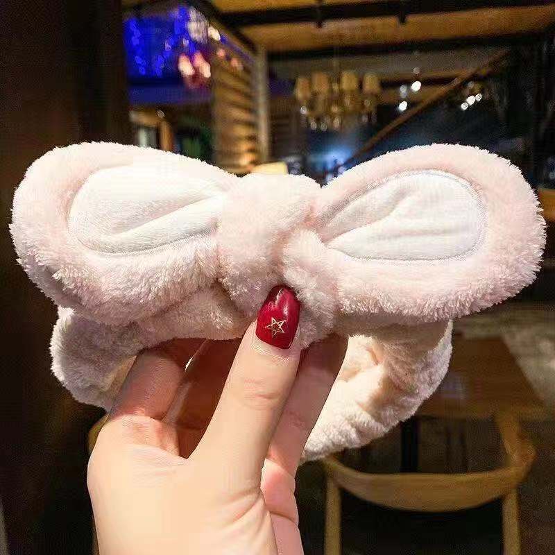 Băng đô cài tóc hình tai thỏ/ sừng hươu/ cà rốt bằng vải cotton thời trang ngọt ngào cho nữ
