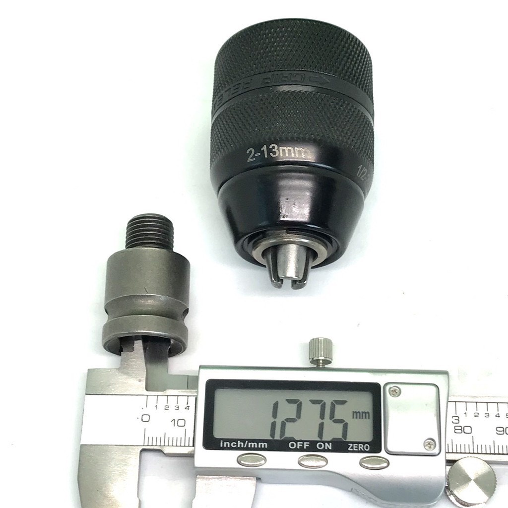 Đầu chuyển đổi thành khoan của máy siết ốc bulong Ren 13ly