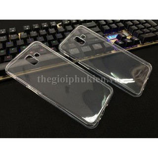 Ốp lưng dẻo silicon cho samsung j6 plus